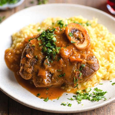 Osso buco alle Milanese a savory dish